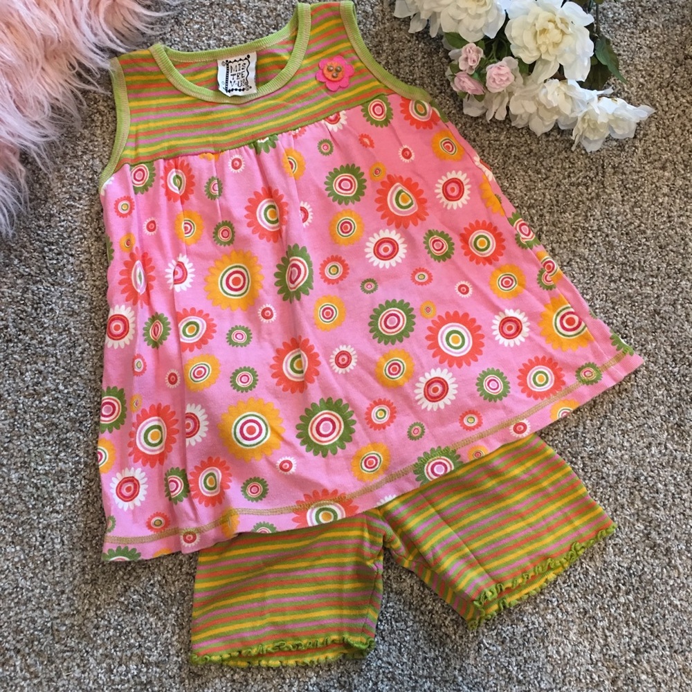 Girls MisTeeVUs short set